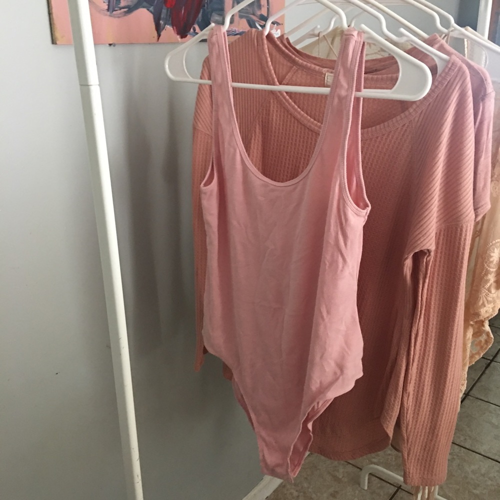 Pink Unitard
